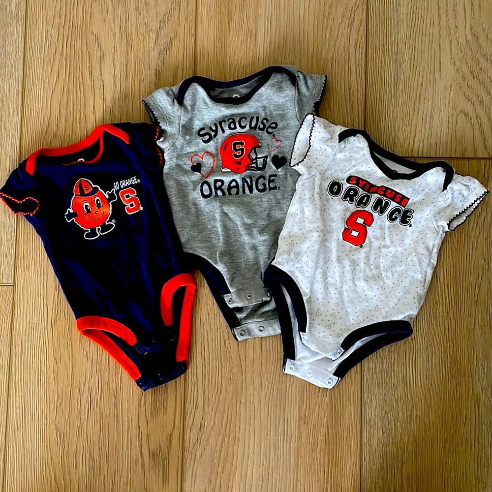 Syracuse Baby Girl Onesies